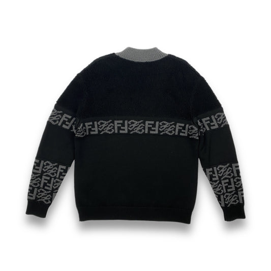 FENDI Fleece Knit Sweater