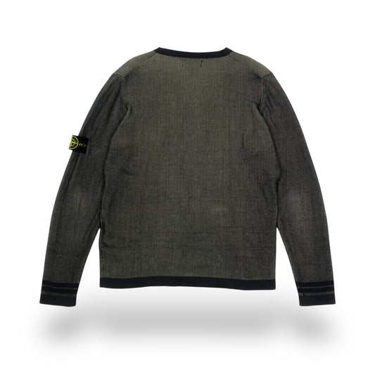STONE ISLAND Waffle Knit Sweater