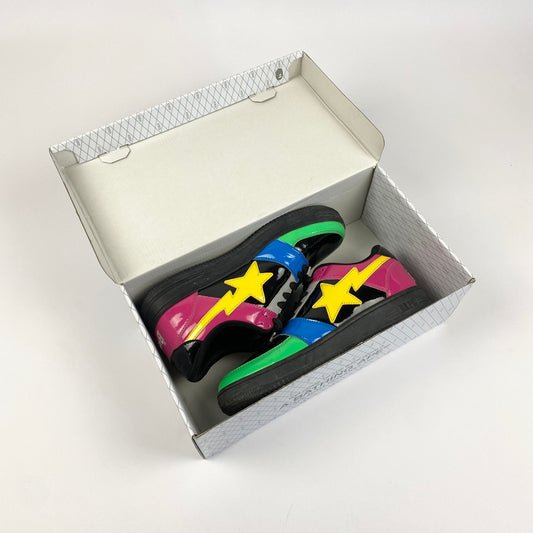 A BATHING APE Bapesta "Crazy Black"