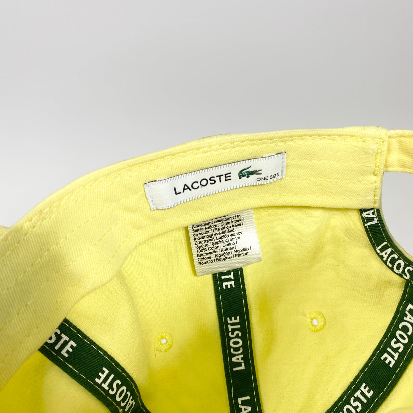 LACOSTE Embroidered Logo Kappe