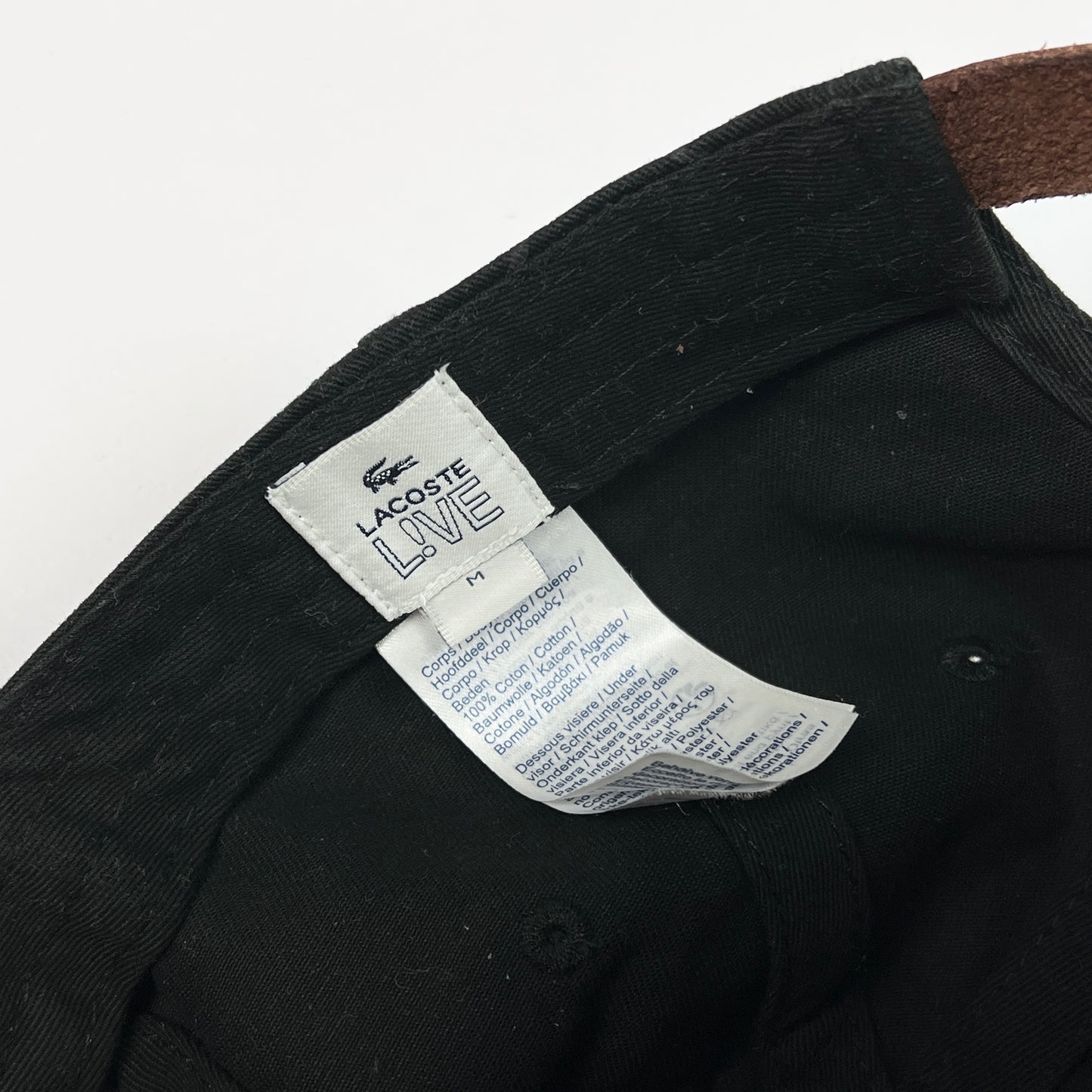 LACOSTE Monogramm Logo Kappe