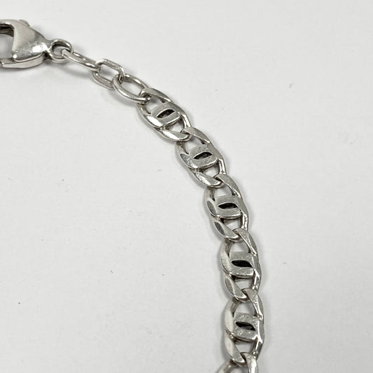 925 Sterling Silber 8-Link Armband