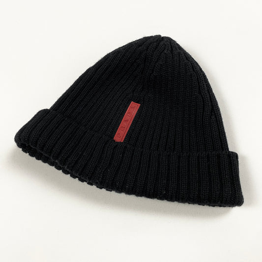 PRADA SPORT Wool Knit Beanie Mütze