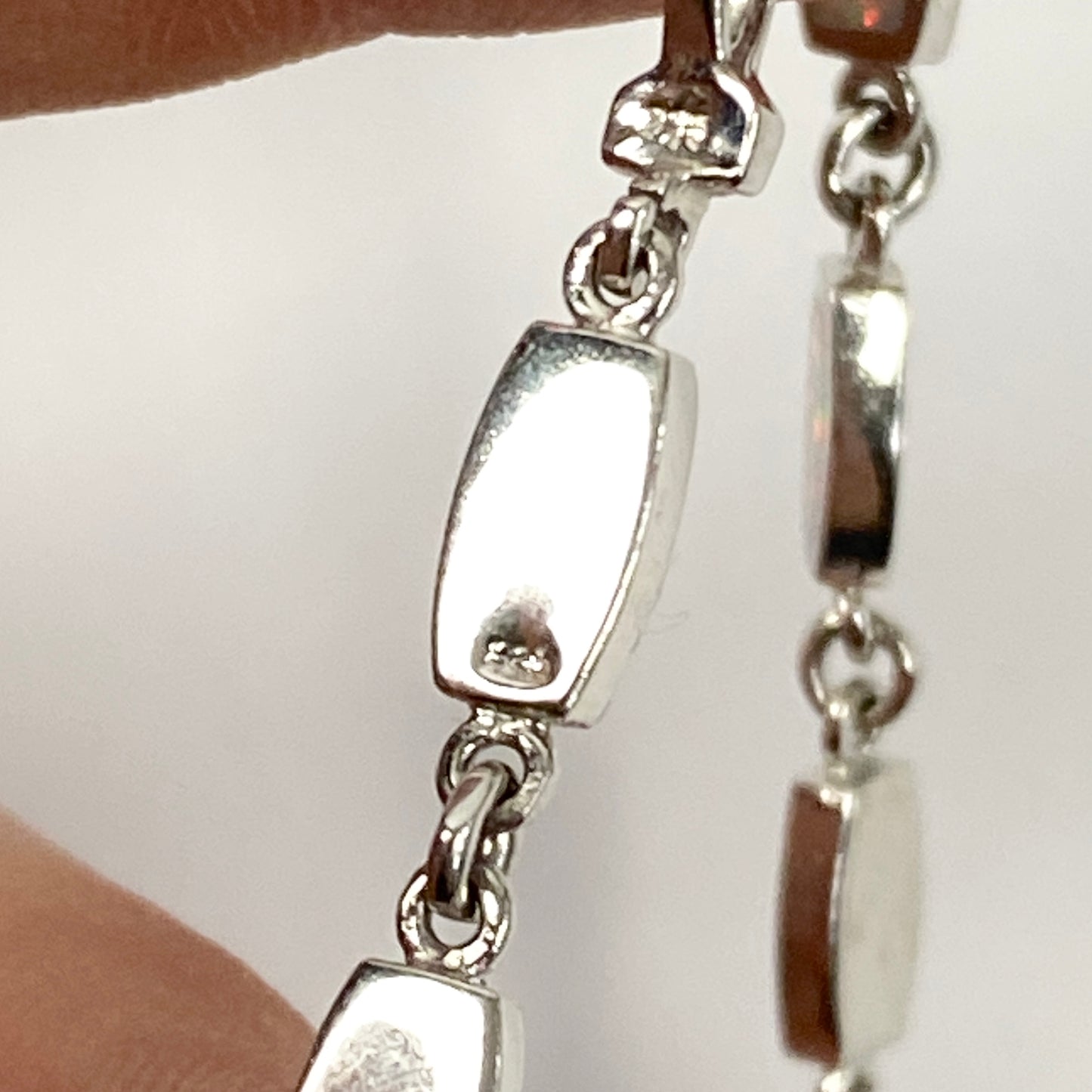 925 Sterling Silver OPAL Bracelet