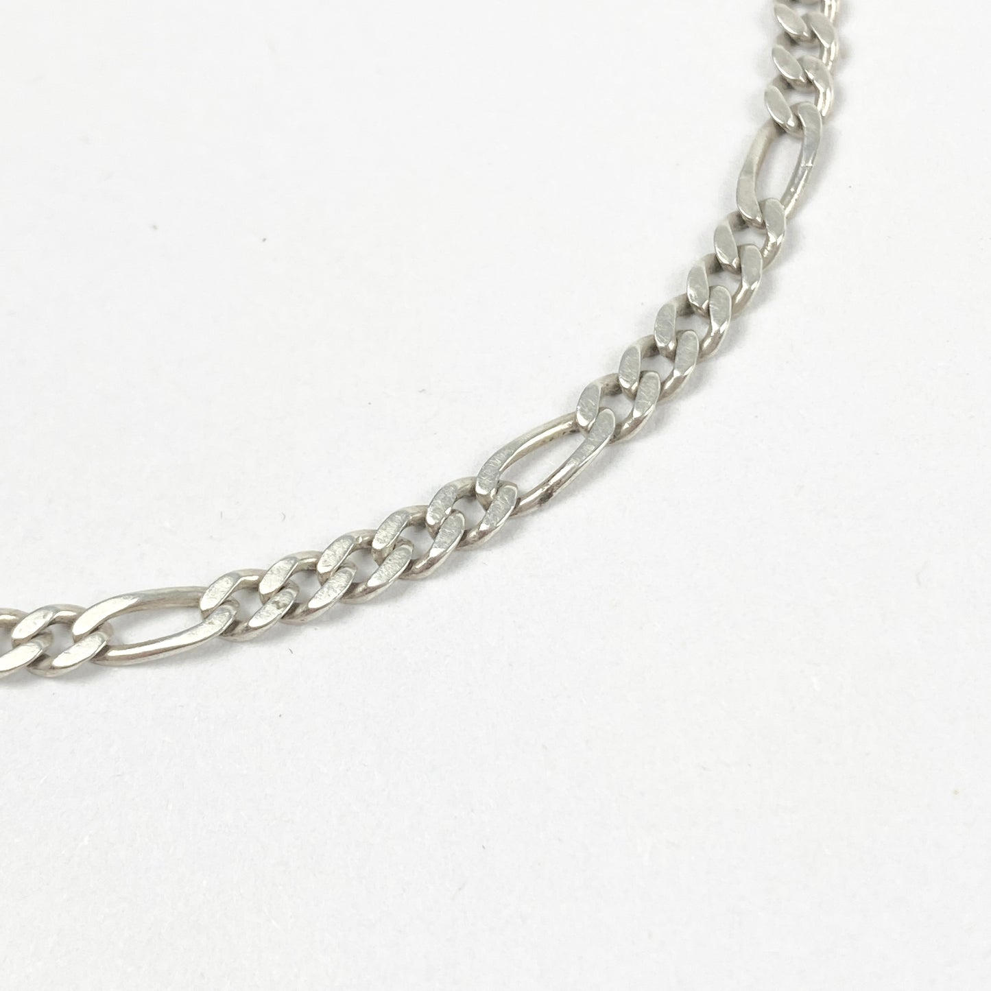 925 Sterling Silver Figaro Bracelet