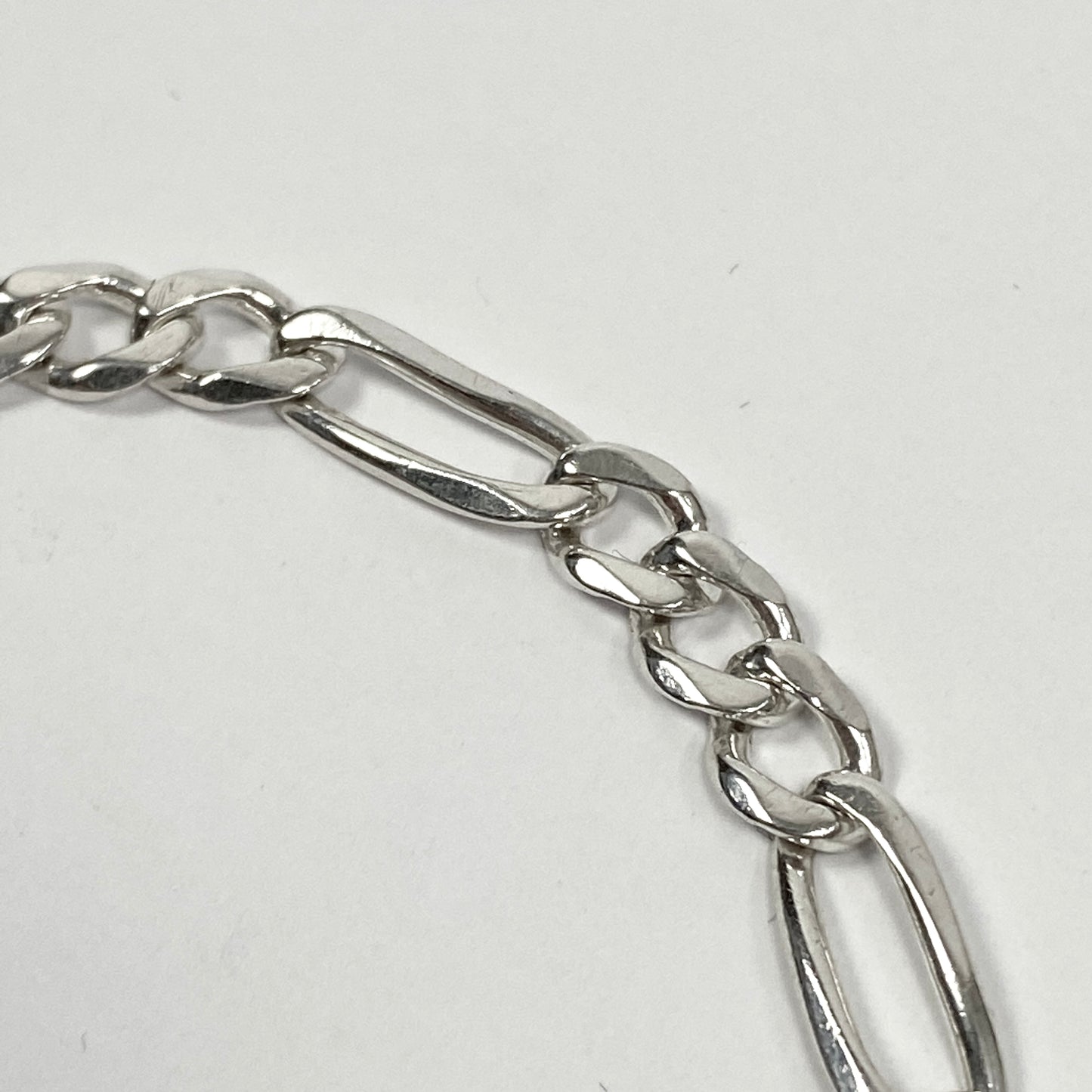925 sterling silver FIGARO bracelet / bracelet