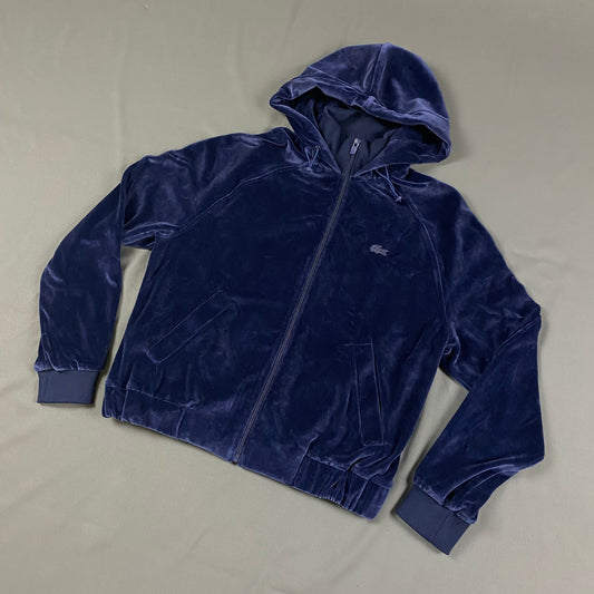 LACOSTE Velour Zip-Hoodie