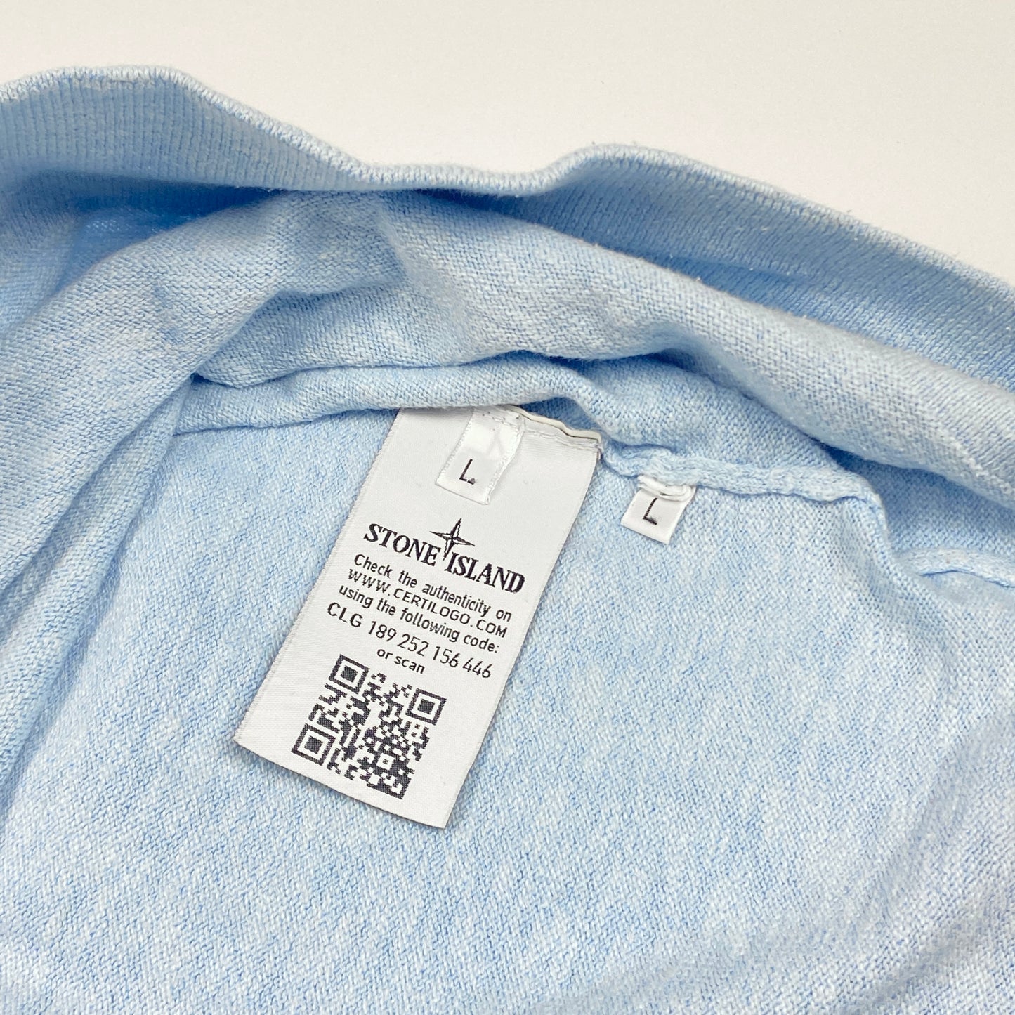 STONE ISLAND long sleeve sweater