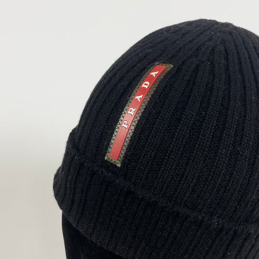 PRADA Linea Rossa Beanie Mütze