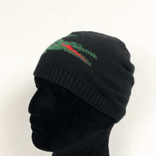LACOSTE Croco Beanie Mütze