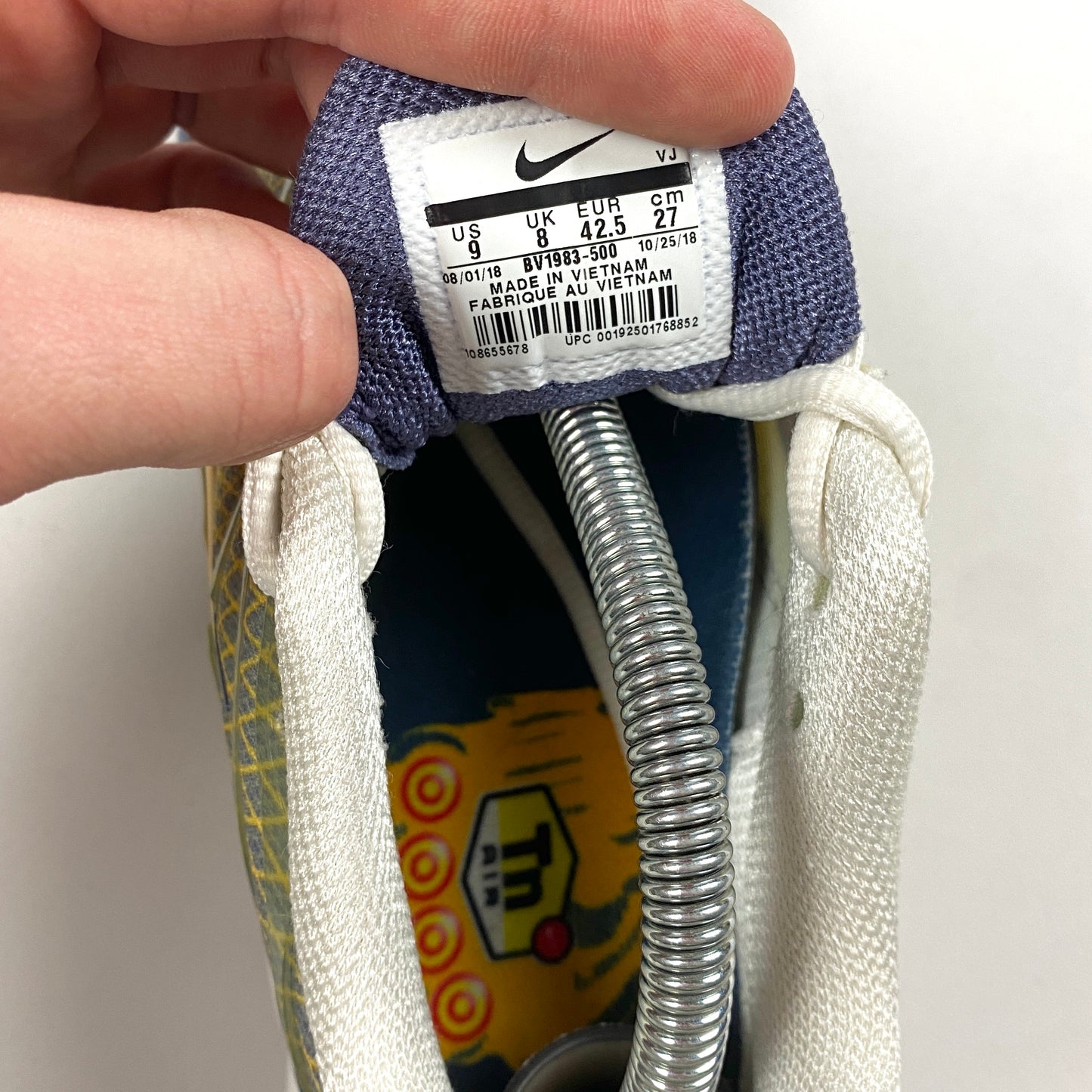 Nike Air Max Plus Tn 'Wave Grid Yellow' (2018)