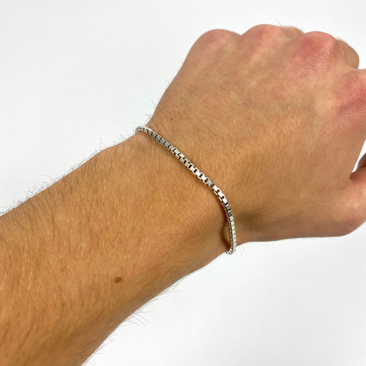925 Sterling Silber Venezianer Armband