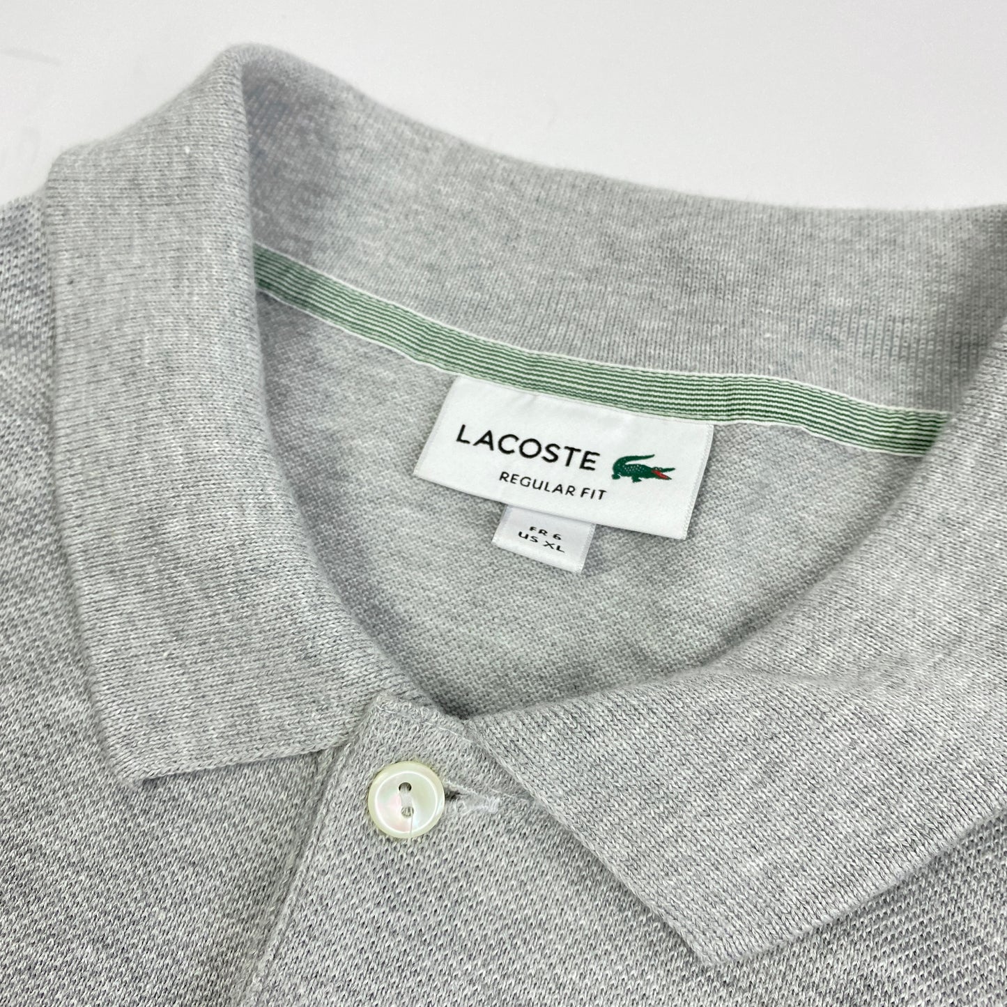 LACOSTE Multi Croc Polo Langarmshirt