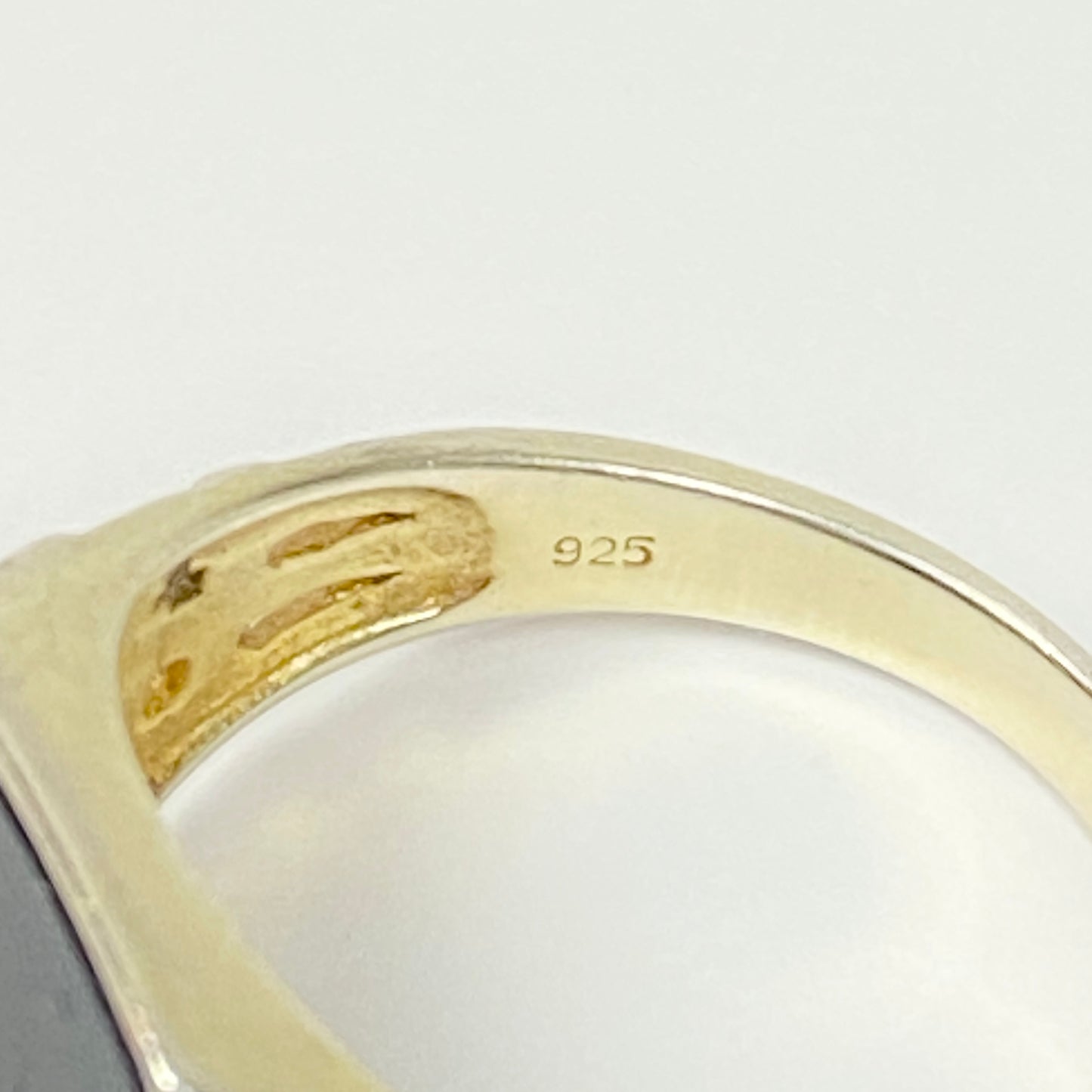 925 Sterling Silver Onyx Ring