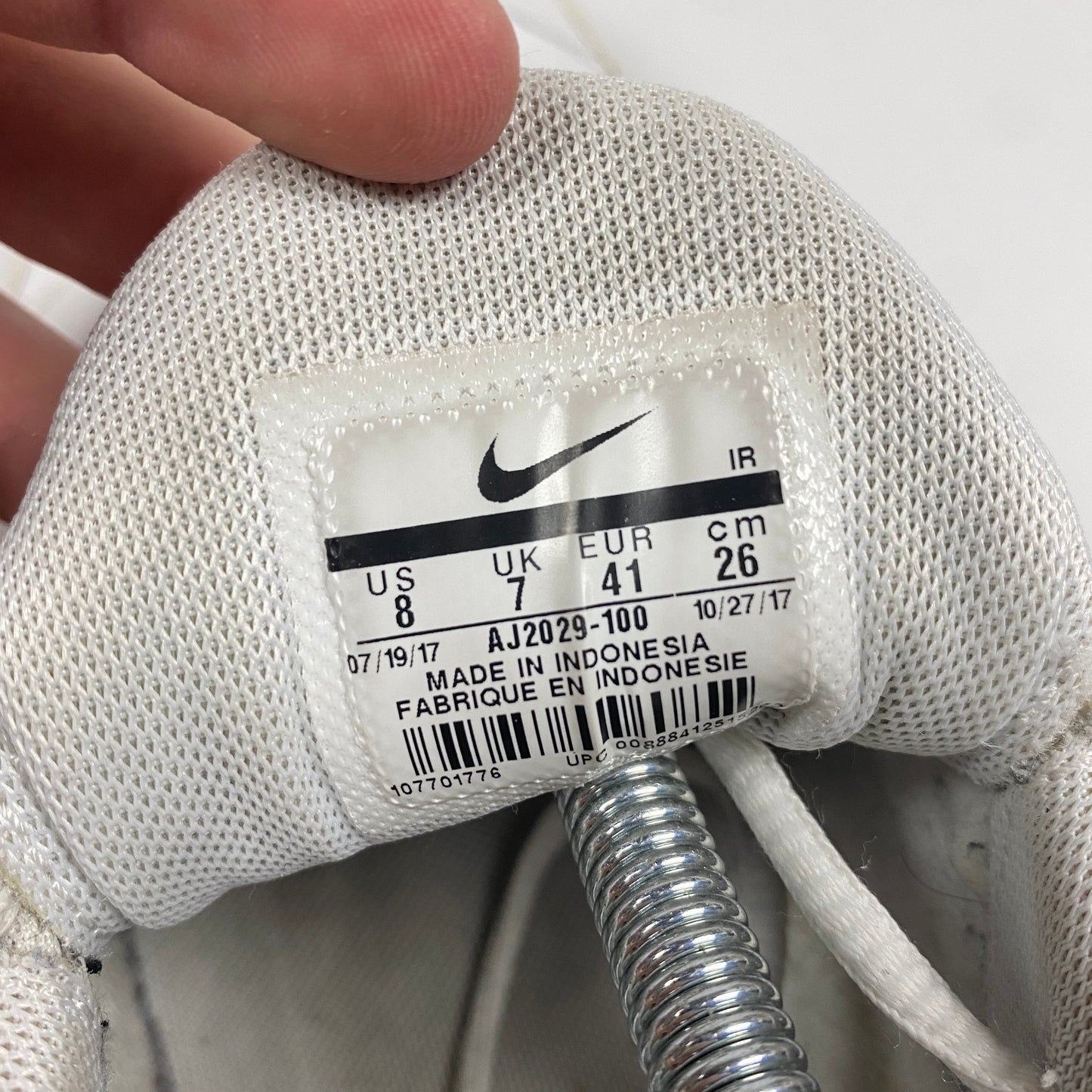 Nike Air Max Plus Tn 'White Leather' (2017)