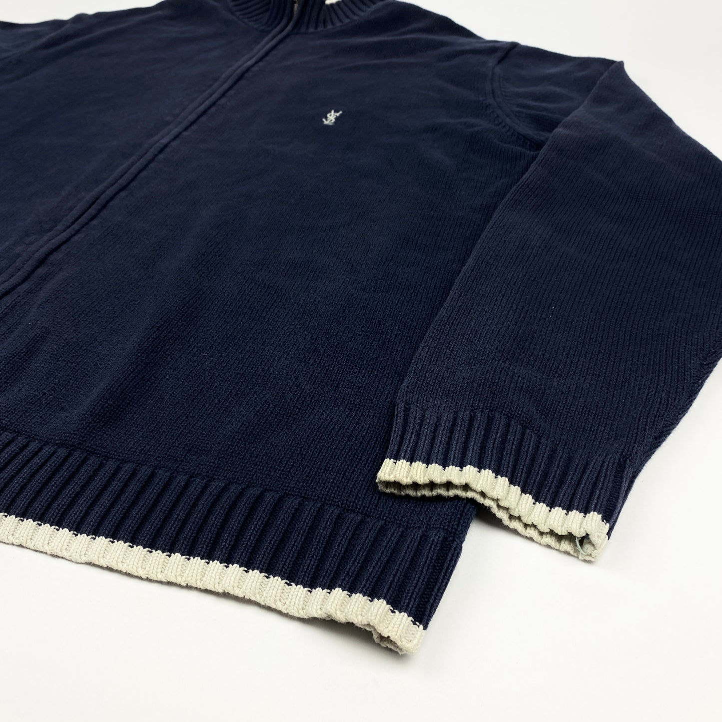 YVES SAINT LAURENT Knit Zip Sweater