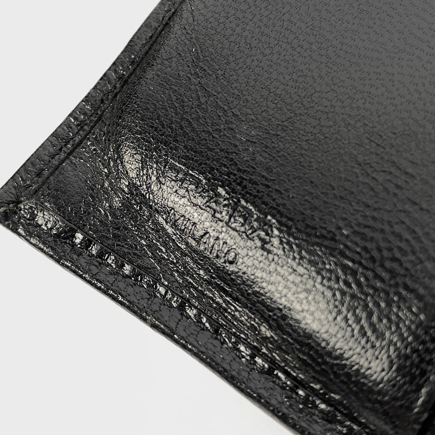 Vintage PRADA leather wallet