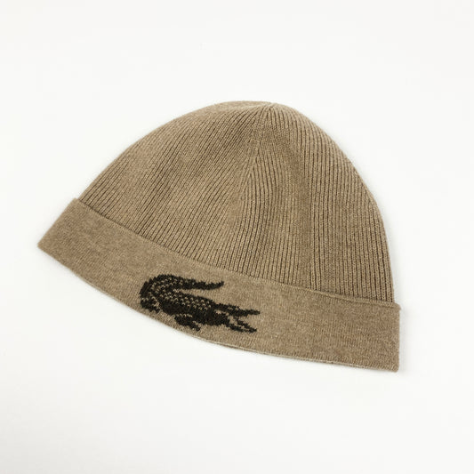 LACOSTE Croco Beanie Mütze