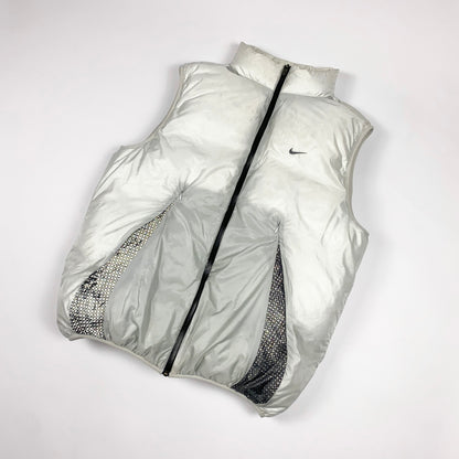 NIKE Vintage Reflective Puffer Vest / Weste