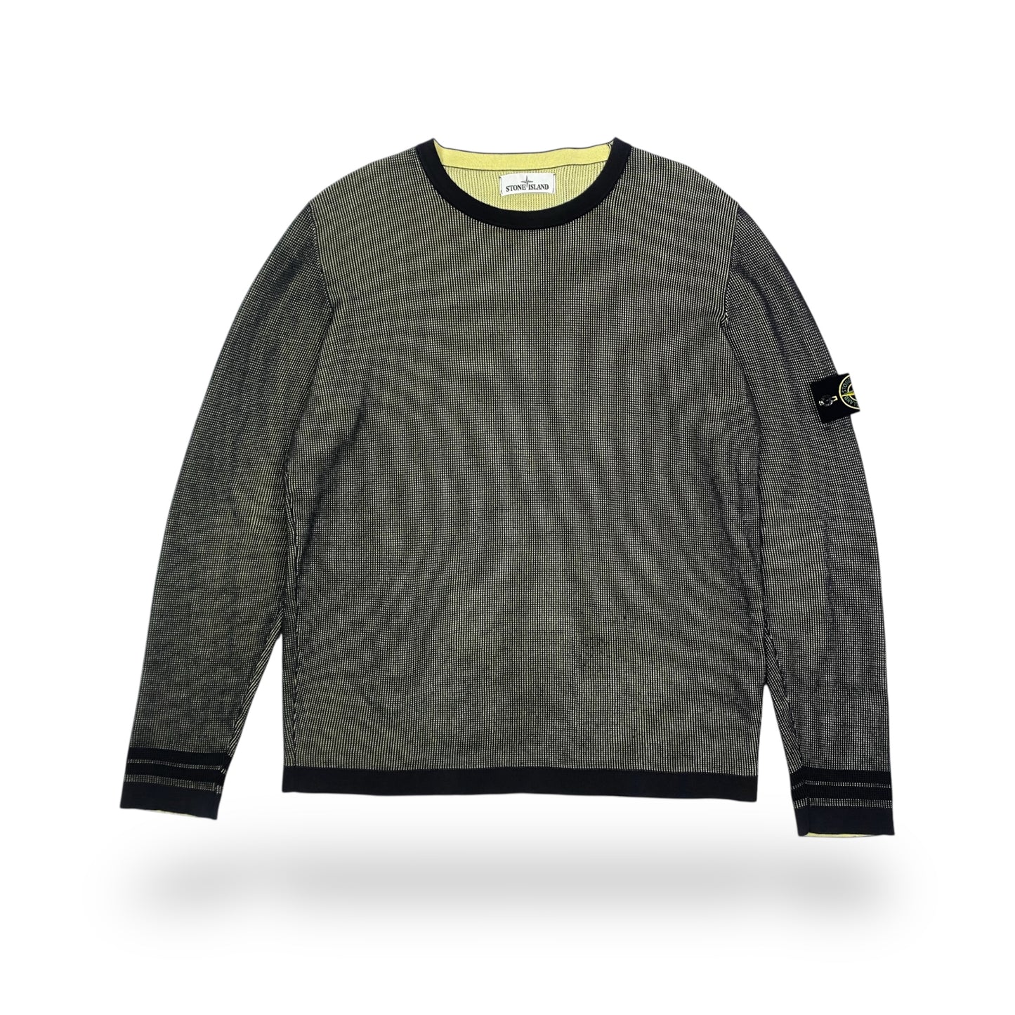 STONE ISLAND Waffle Knit Sweater
