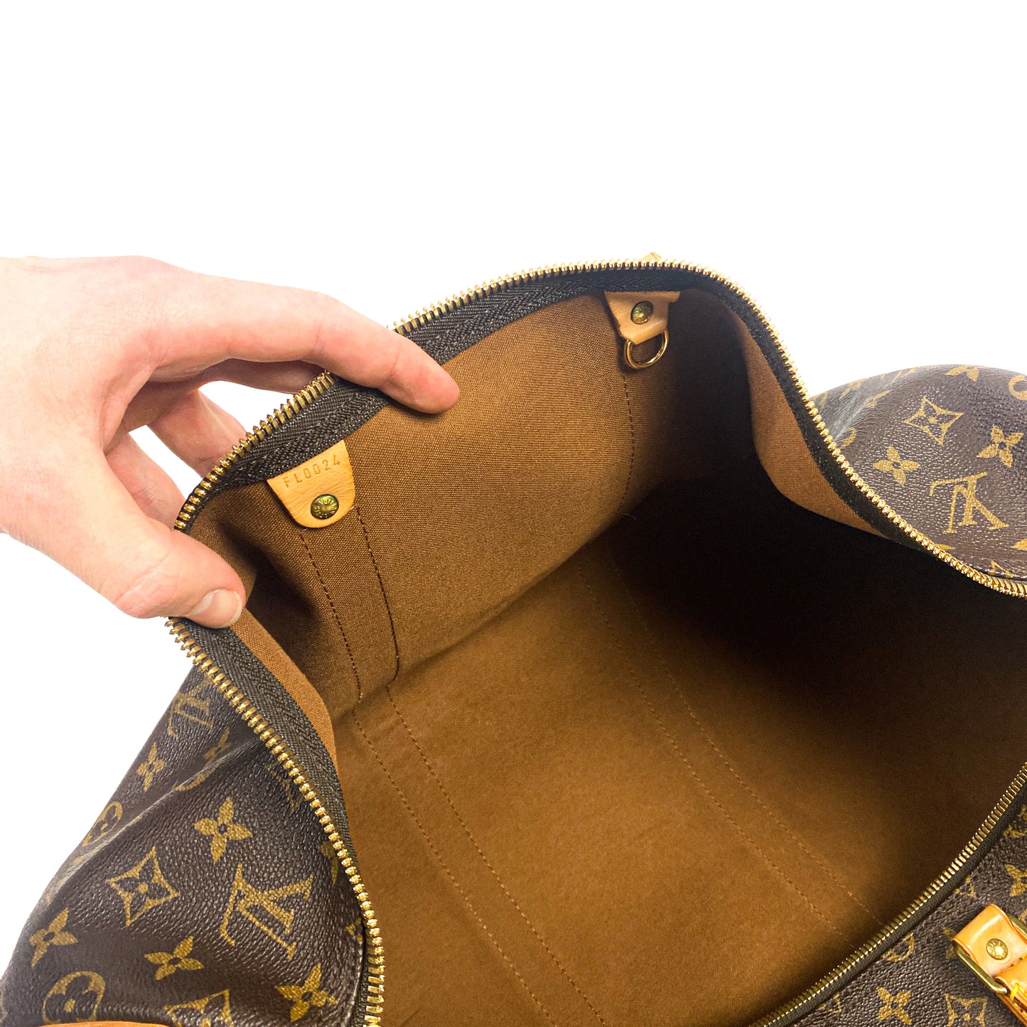 LOUIS VUITTON Vintage Keepall Duffle Bag 55