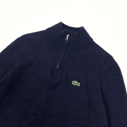 LACOSTE Woll Half-Zip Sweater