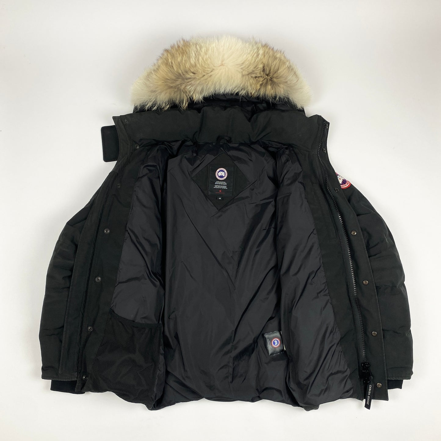 CANADA GOOSE Coyote Fur Winter Jacket