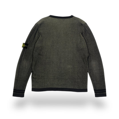 STONE ISLAND Waffle Knit Sweater