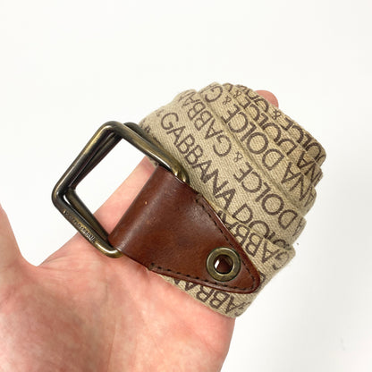 DOLCE & GABBANA Monogram Belt