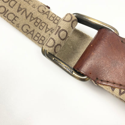 DOLCE & GABBANA Monogram Belt