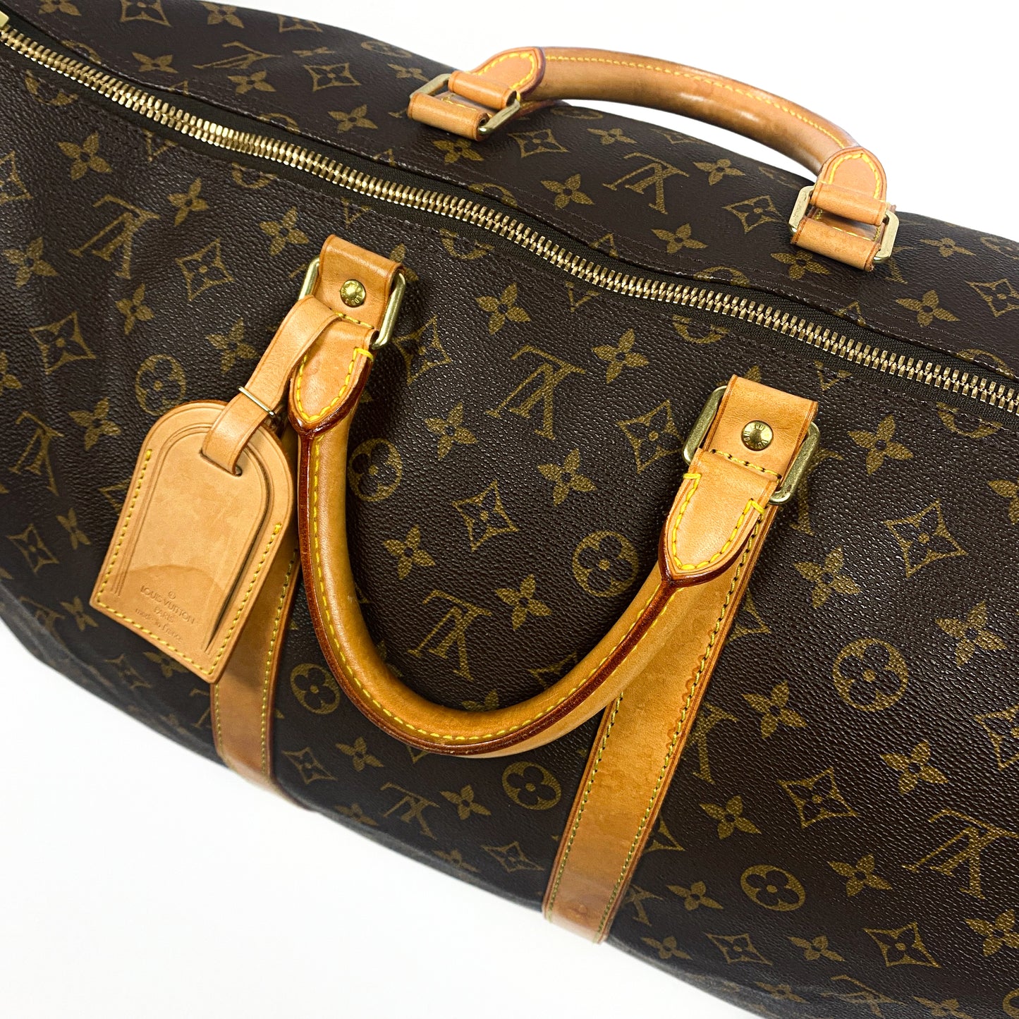 LOUIS VUITTON Vintage Keepall Duffle Bag 55