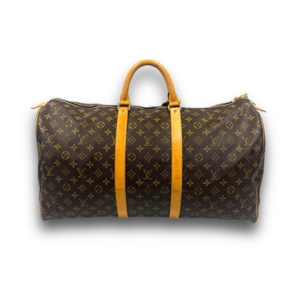 LOUIS VUITTON Vintage Keepall Duffle Bag 55