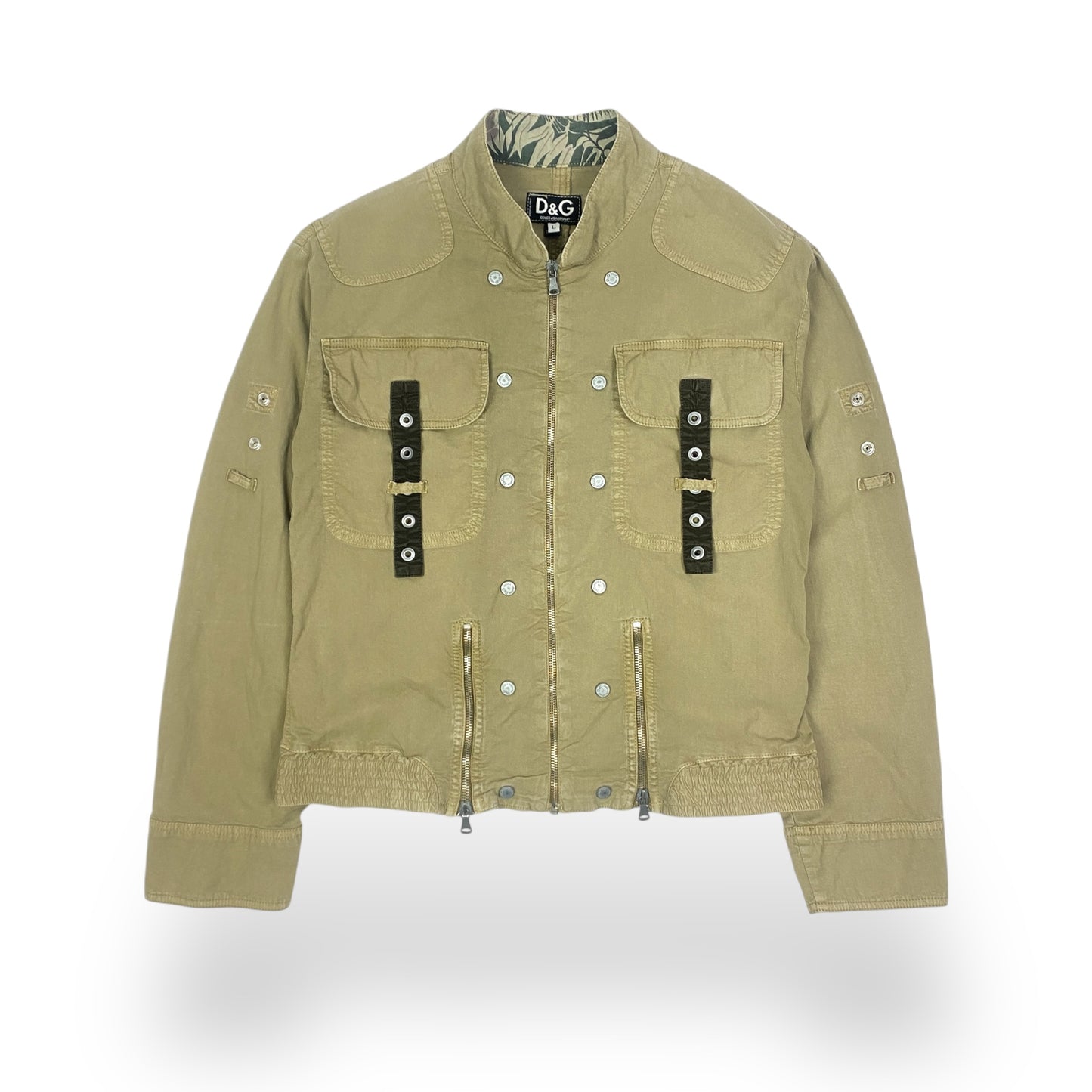 DOLCE & GABBANA SS2003 Parachute Cargo Jacket