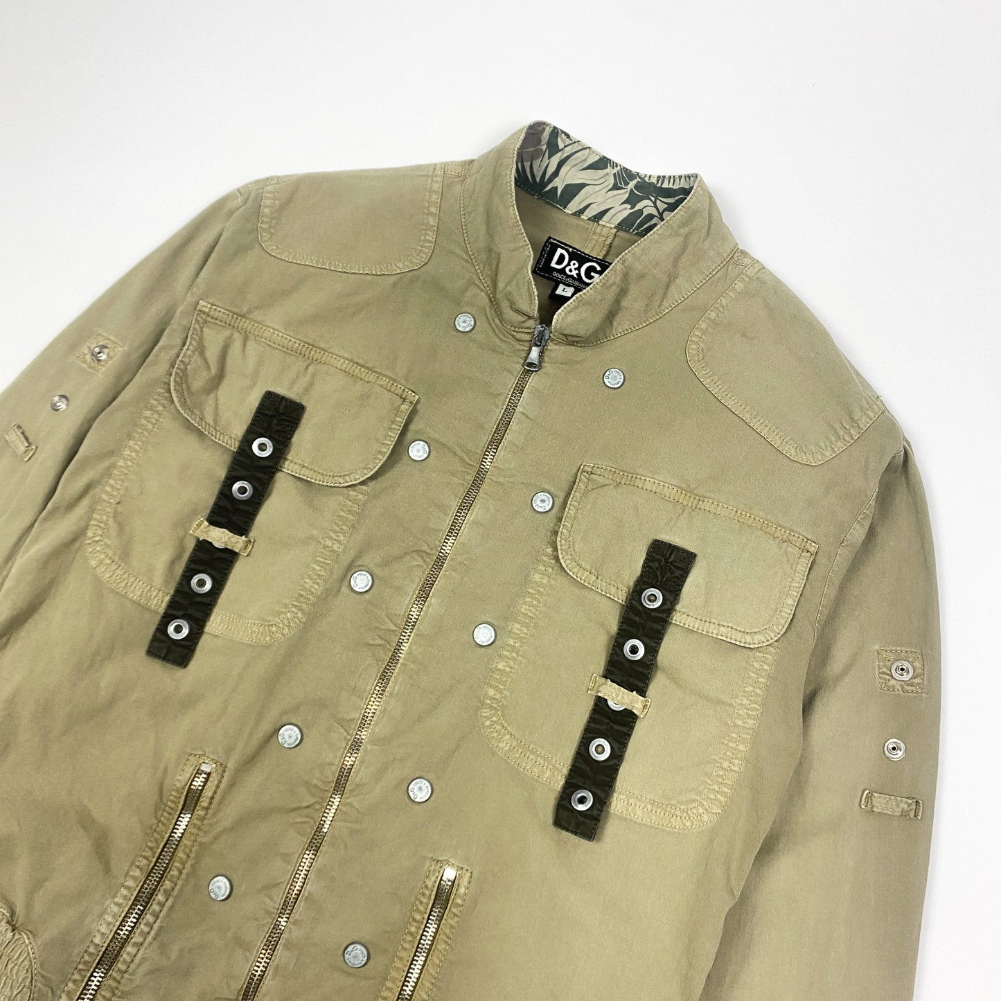 DOLCE & GABBANA SS2003 Parachute Cargo Jacket