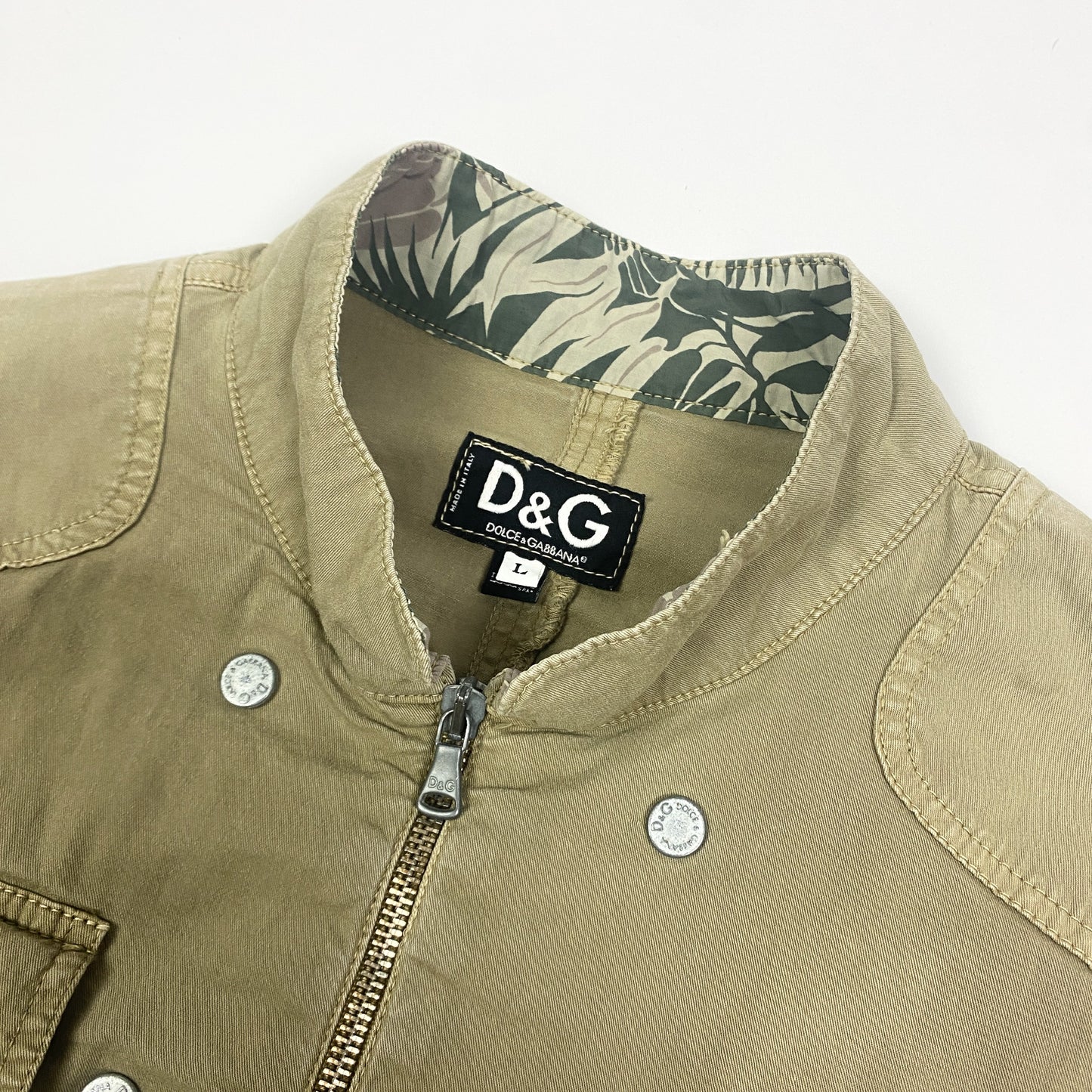 DOLCE & GABBANA SS2003 Parachute Cargo Jacket