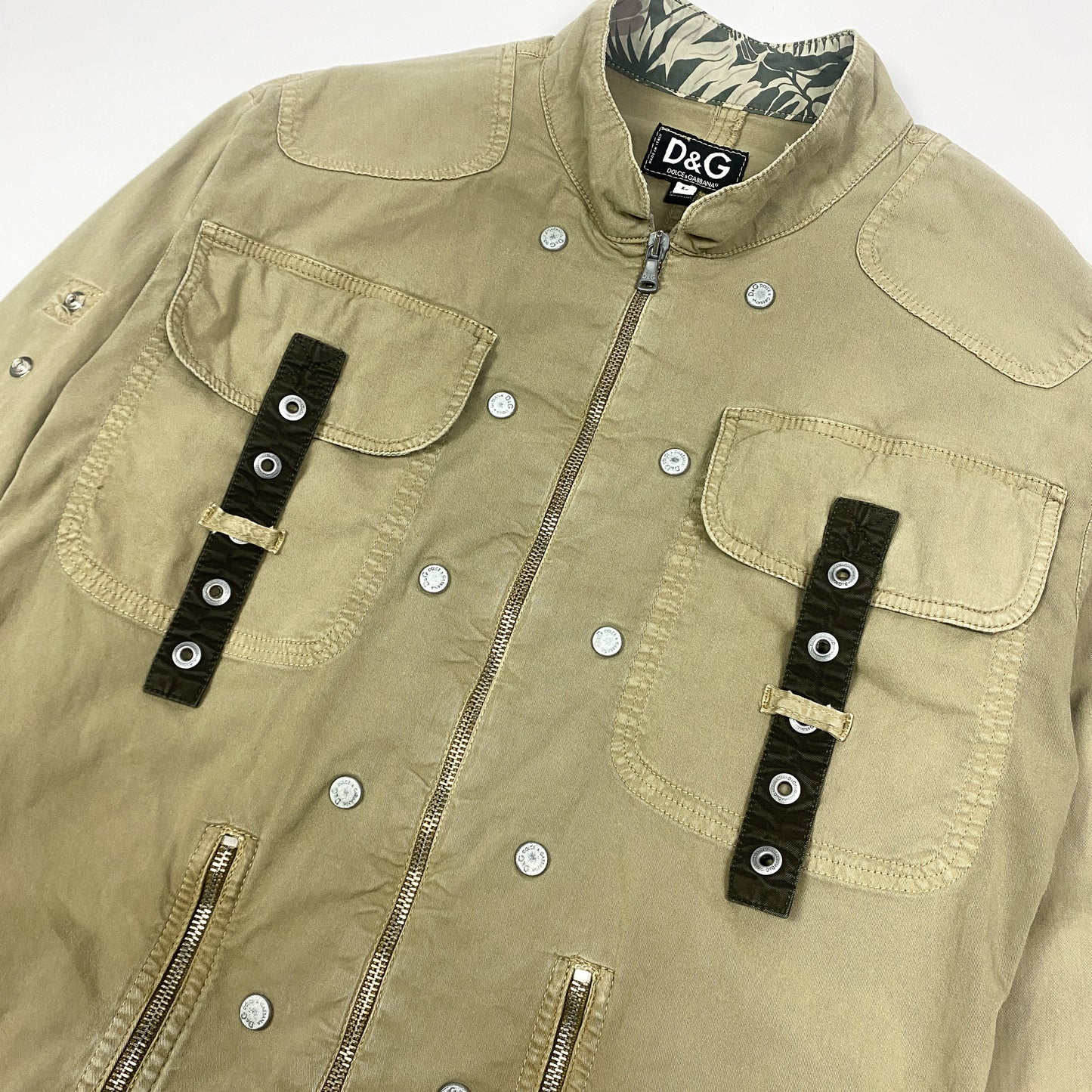DOLCE & GABBANA SS2003 Parachute Cargo Jacket