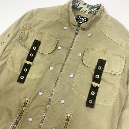 DOLCE & GABBANA SS2003 Parachute Cargo Jacket
