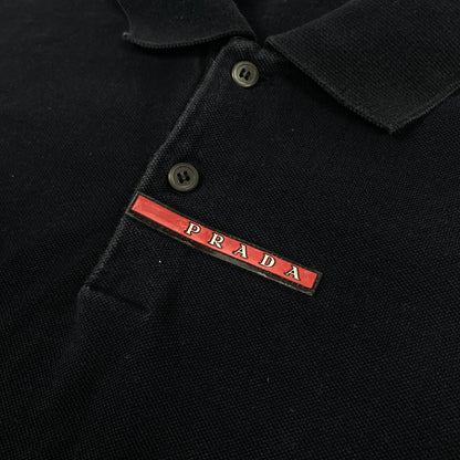 Vintage PRADA Linea Rossa Polo Shirt