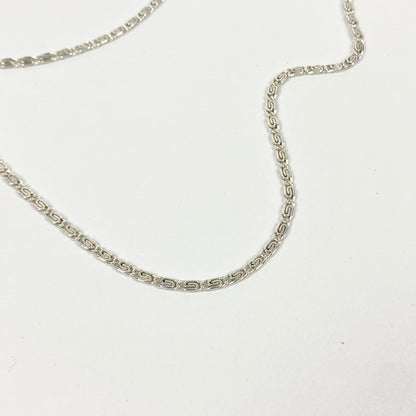 925 Sterling Silver S-Cuban Chain
