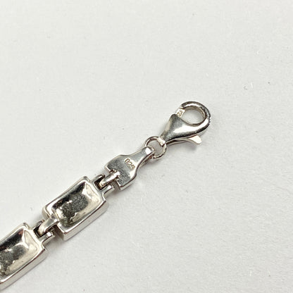 925 Sterling Silver Opal Bracelet