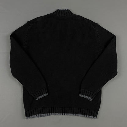 Vintage YVES SAINT LAURENT Knit Zip-Sweater
