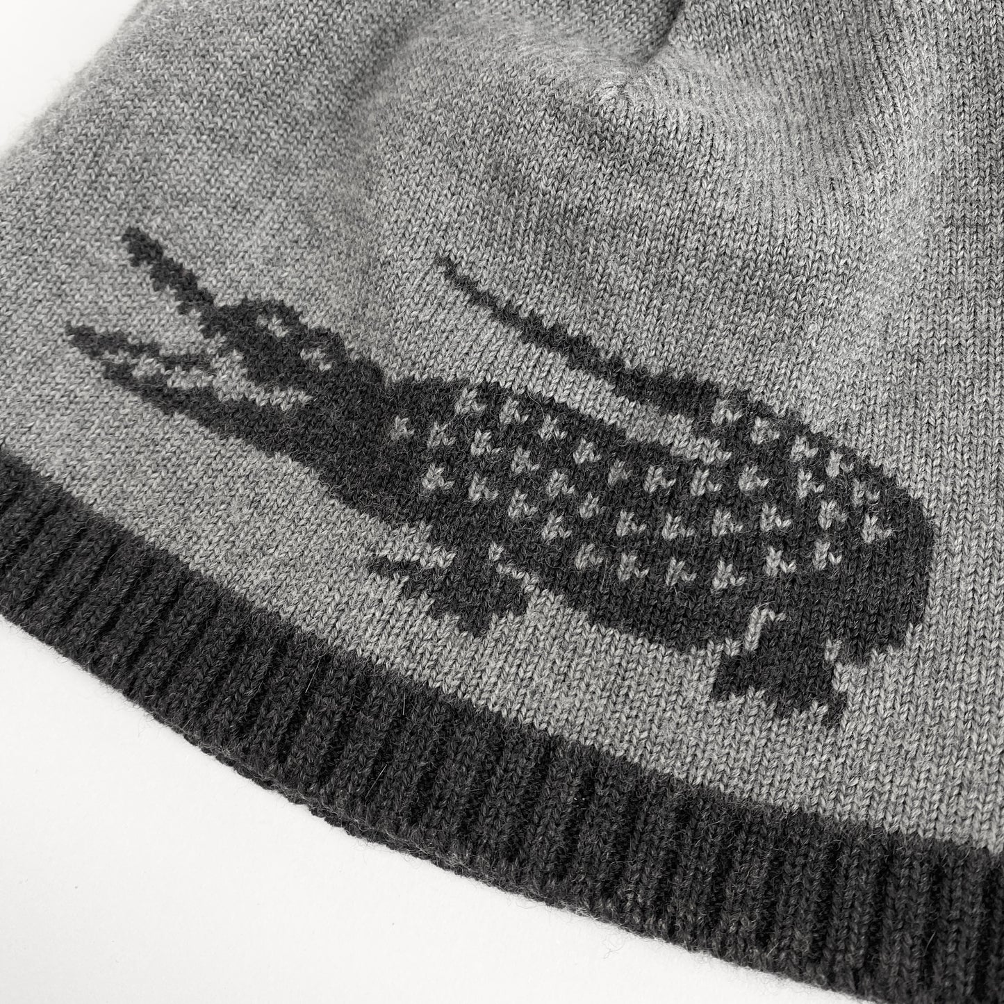 LACOSTE Reversible Croco Beanie