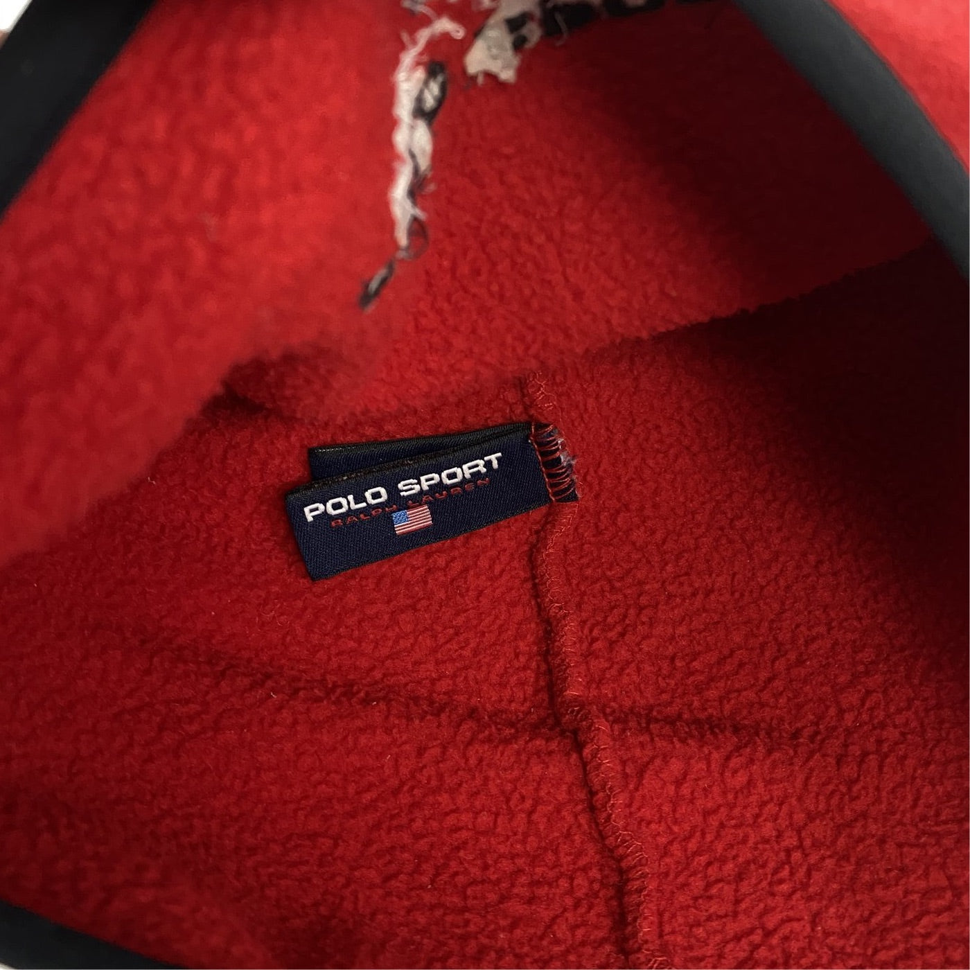 POLO SPORT by Ralph Lauren fleece beanie / hat
