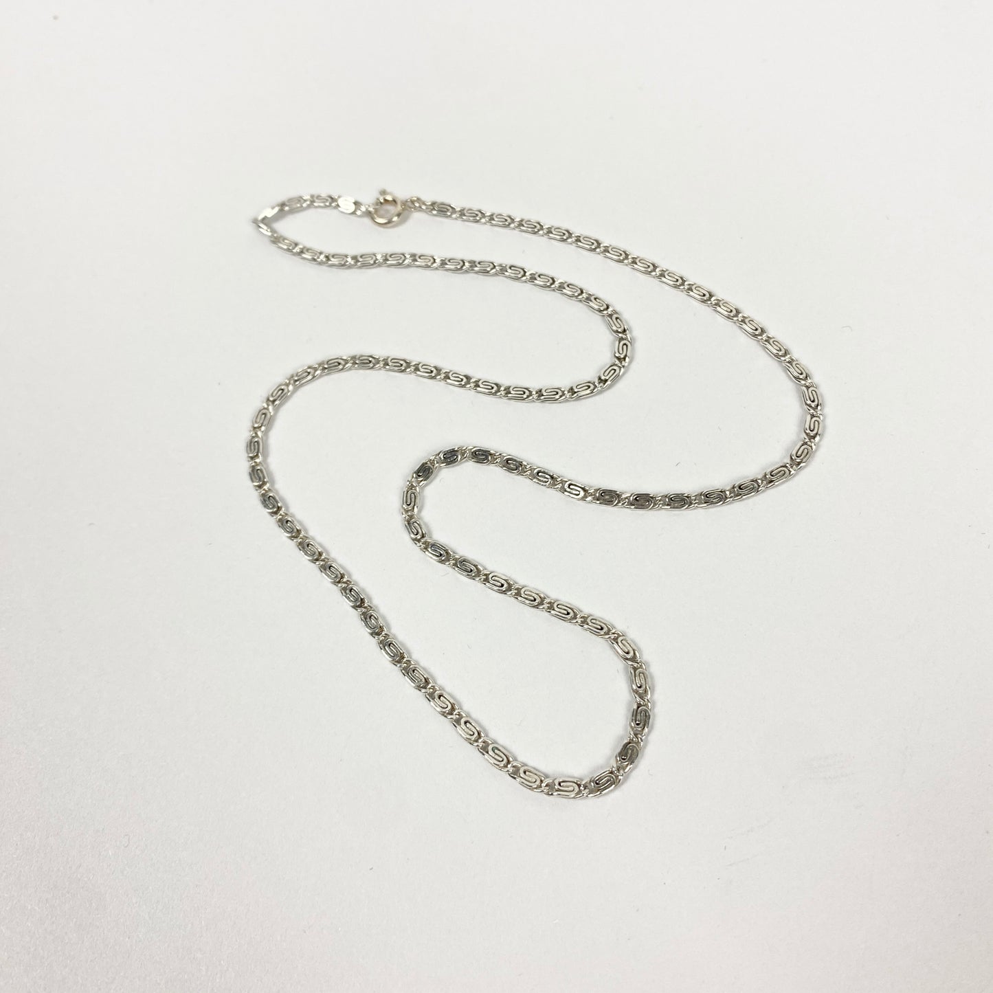 925 Sterling Silver S-Cuban Chain