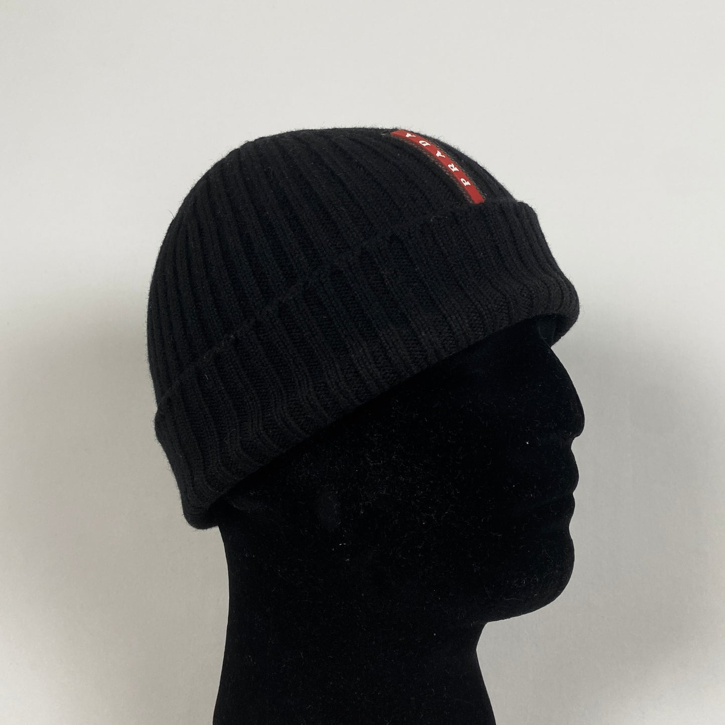 PRADA Linea Rossa Beanie Mütze