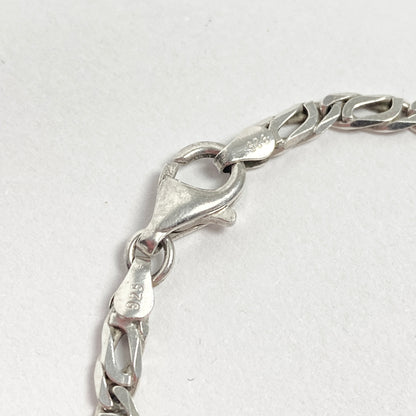 925 Sterling Silver Double Cuban Bracelet / Armband