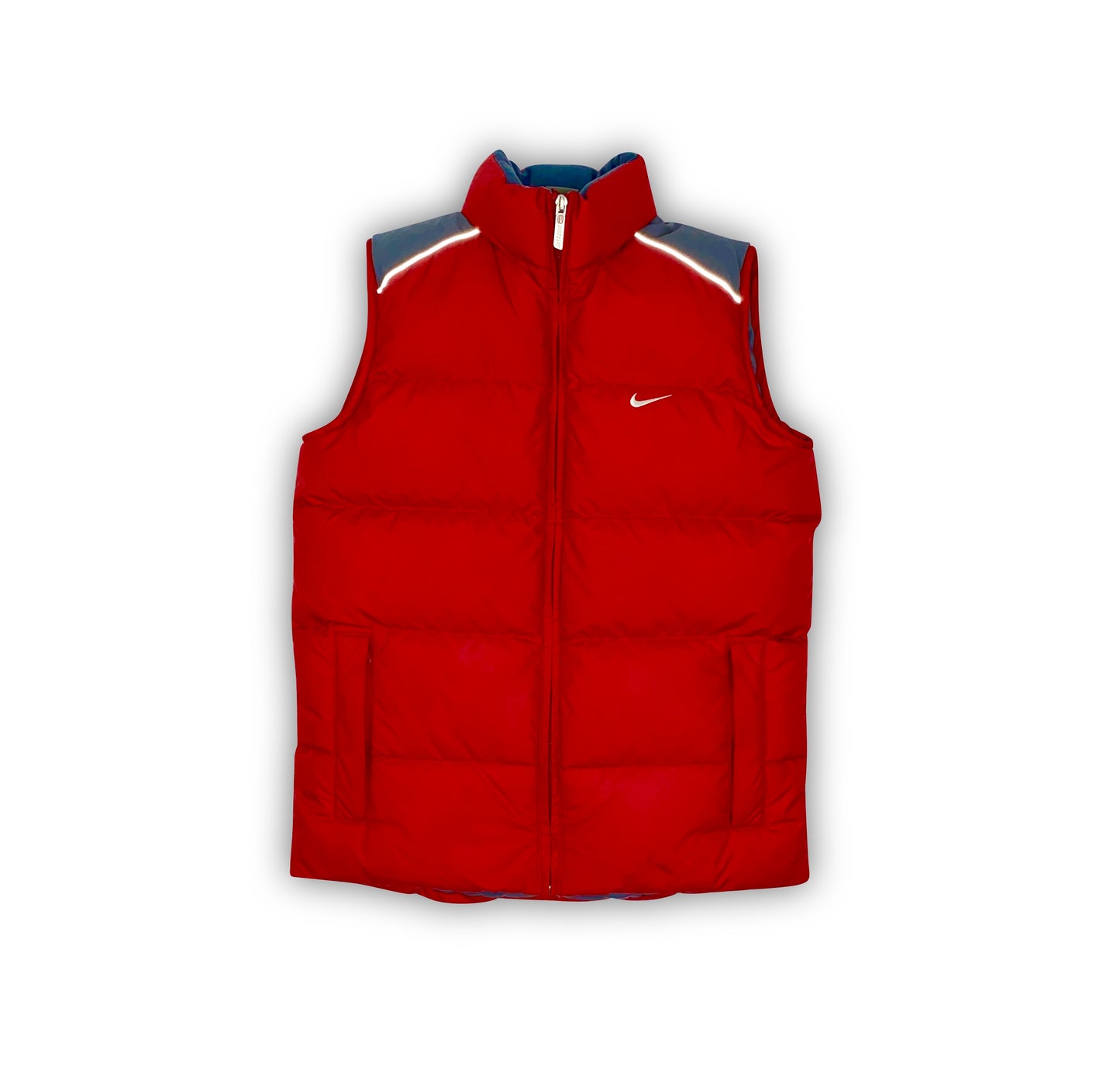 Vintage NIKE Reflective Puffer Vest
