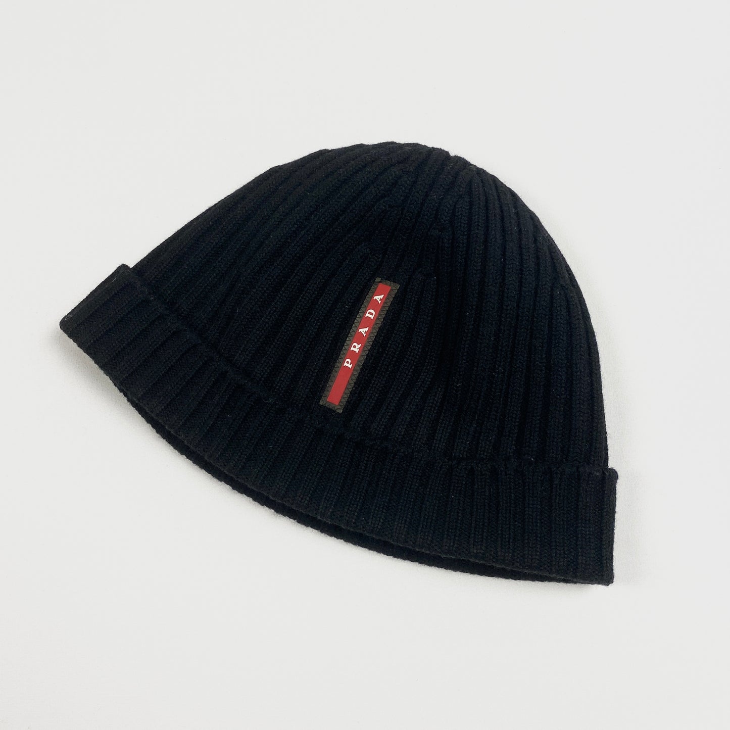PRADA Linea Rossa Beanie Mütze