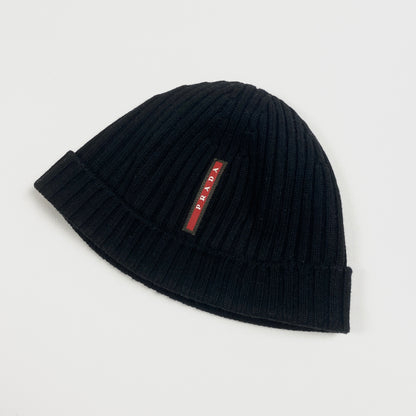 PRADA Linea Rossa Beanie Mütze