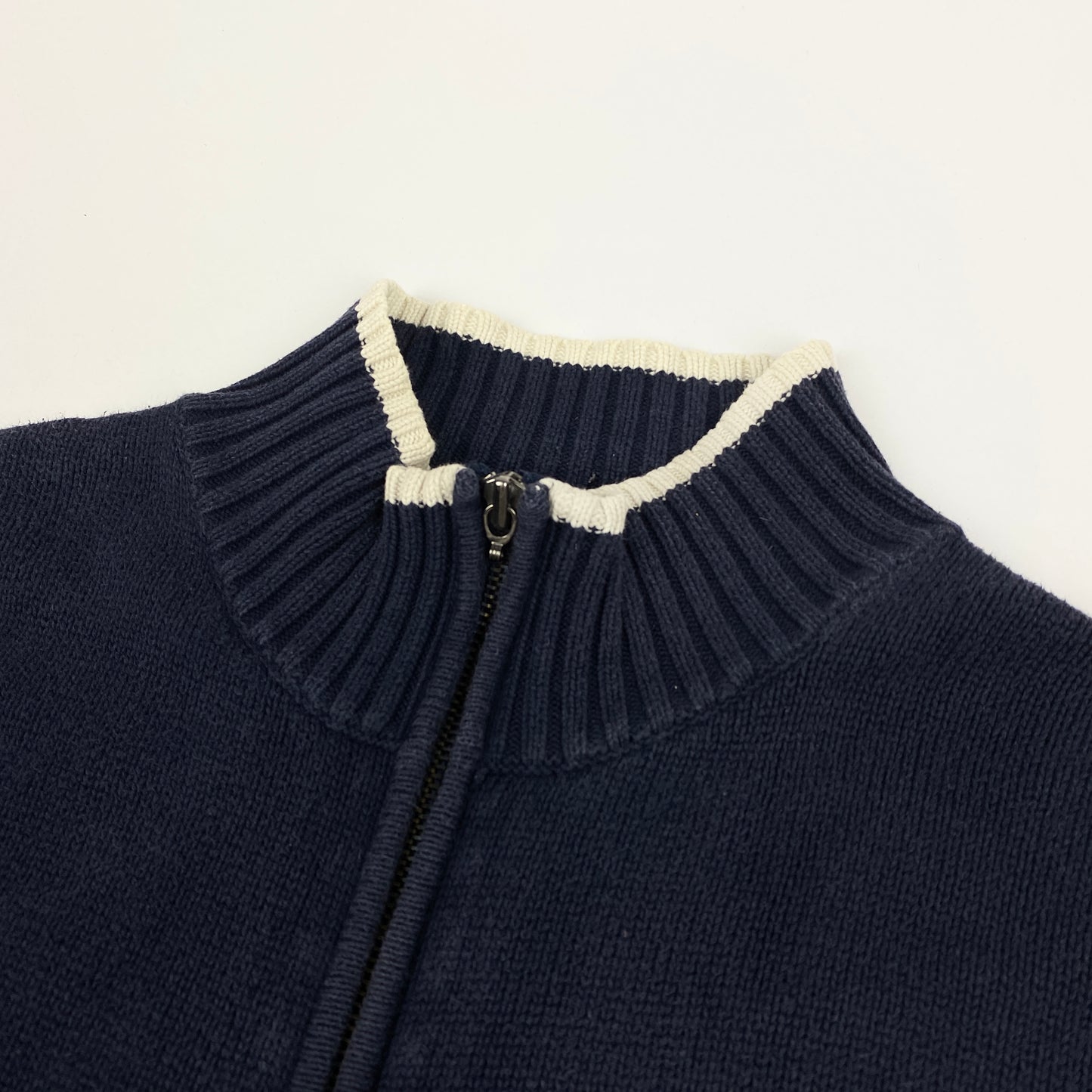 Vintage YVES SAINT LAURENT Knit Zip Sweater